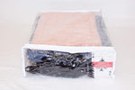 Set of 5 Clear Vinyl Zippered Storage Bags 11 x 15 x 4 Inch