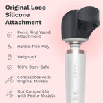 Loop Silicone Penis Stimulation Attachment – Textured Male Masturbation Sleeve For Original – Flexible, Weighted Silicone Penis Vibrator Accessory For Targeted Frenulum Stimulation