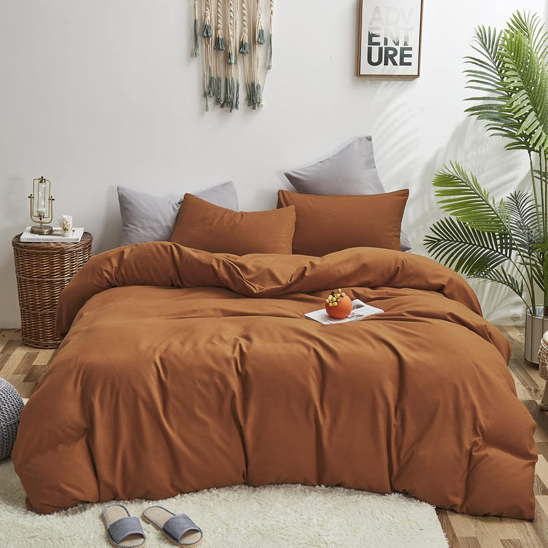 Pumpkin Color Comforter Sets Cinnamon Color Bedding Set King 3 Pcs Pumpkin Com
