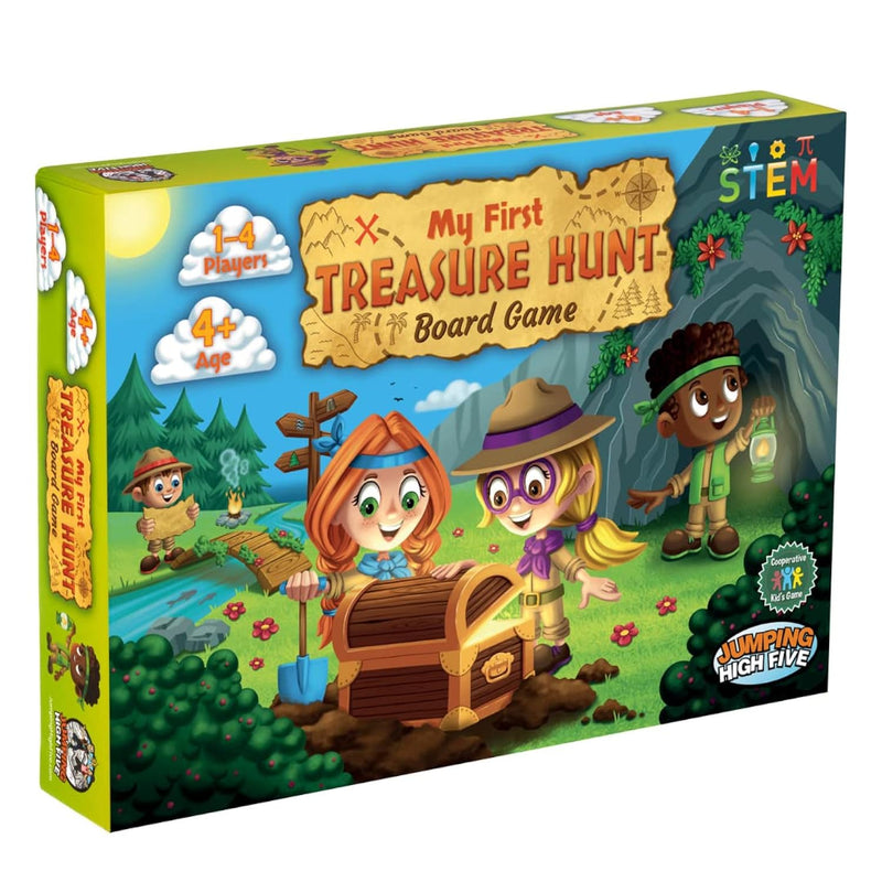 My First Treasure Hunt Board Game! Cooperative Island Explorer Game For Kid