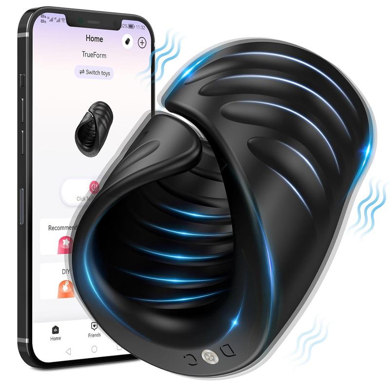Male Sex Toys For Men - Male Masturbator Penis Training Vibrator With App Control, Vibrating Sex Toy Strokers Glans Trainer Stimulator, Mens Sex Machine Masturbators Adult Sex Toys & Games