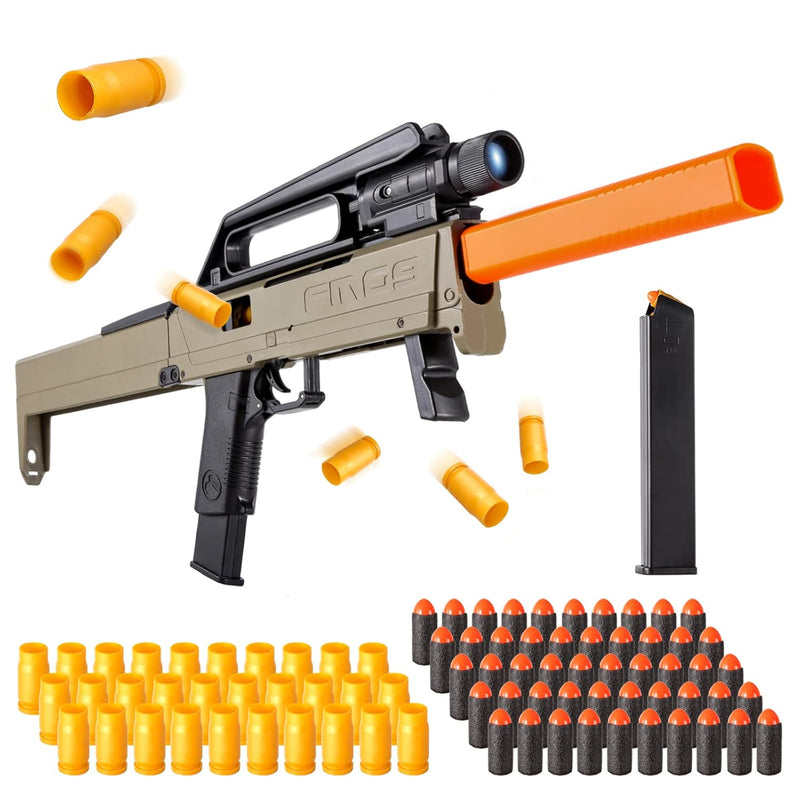 Combat Toy Gun For Nerf Sniper Darts, Soft Foam Bullets, Diy Assembly, Safe An