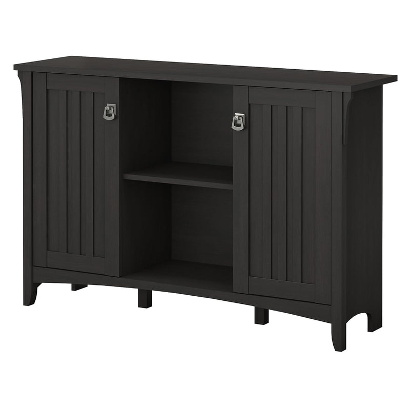Salinas Accent Storage Cabinet With Doors In Vintage Black