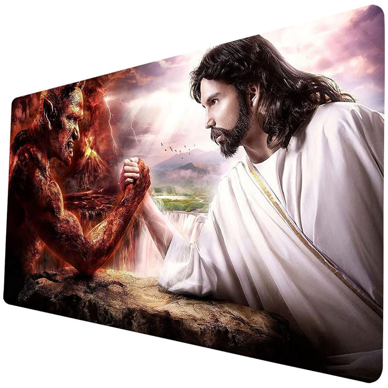 Mtg Playmat, Game Mat 24 X 14 Inches For Mtg Dtcg Ccg Rpg Trading Card Inke