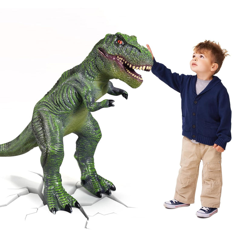 Large Soft Dinosaur Toys 28" Jumbo Dinosaur Toys For Boys, Realistic Lookin