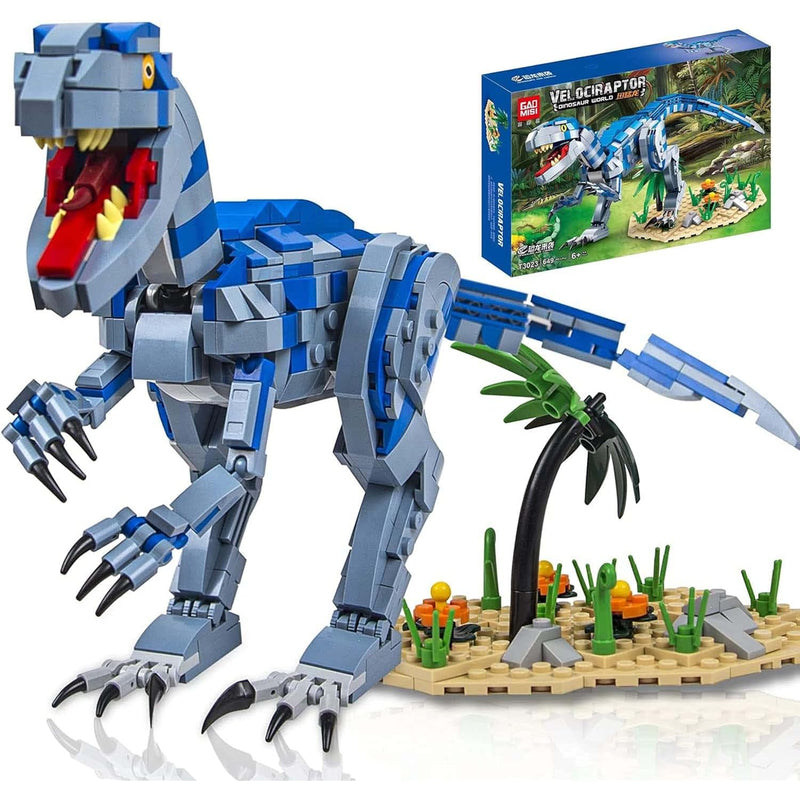 Jurassic Dinosaur Toys Compatible With Lego, 649Pcs Building Kit For 6 10 B