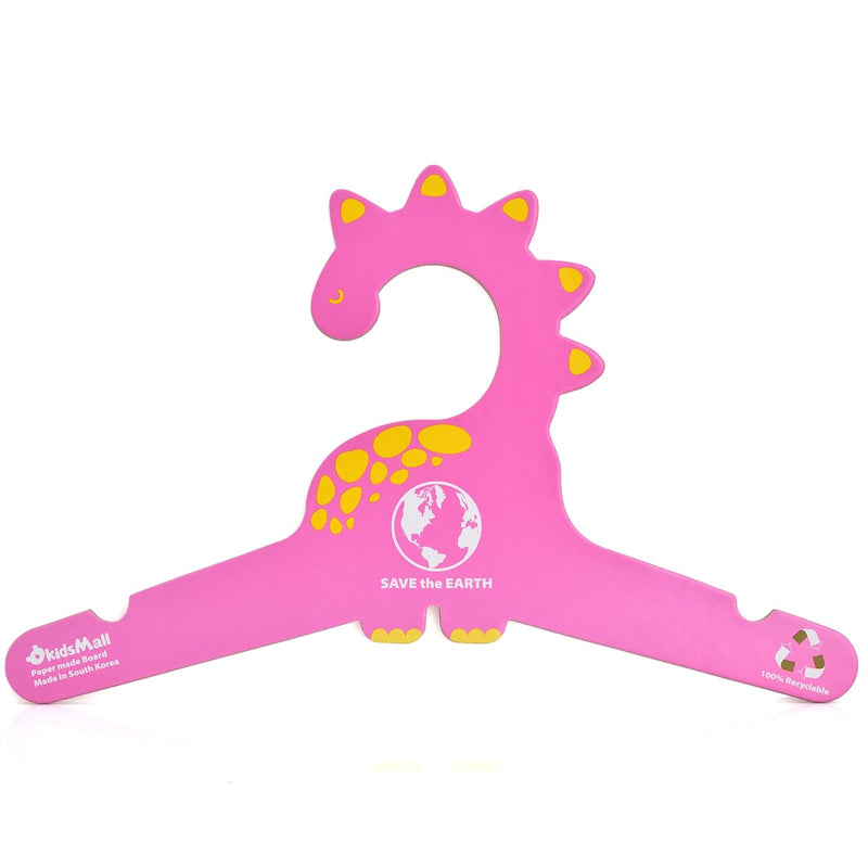 Baby Girls Clothes Paper Hangers For Open Garment Rack Rod Pipe 5 Pack Eco Frien