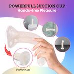 Dildolls - Flexible Dildo With Curved Style - Ultra Soft Silicone Dildo For Women Adult Sex - Smooth Penis Female Sex Toy - Women Sex Toys (Extravaganza)