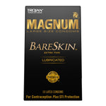 Magnum Bareskin 10 Count And Magnum Thin 12 Count Large Condoms
