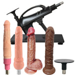 Sex Machine Thrusting Automatic Dildo Machine Fucking Machine,Realistic Dildo Thrusting Love Machine With Powerful Suction Cups,5 Attachments For Sex Toy Machines & Devices