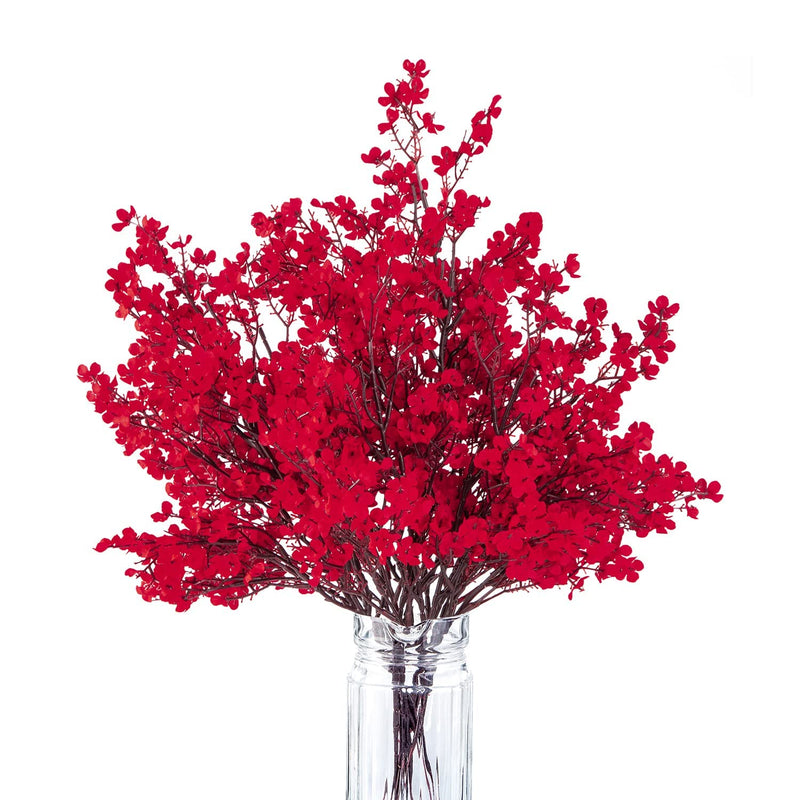 10 Pcs Babys Breath Gypsophila Artificial Flowers Bouquet Fake Silk Flowers Re