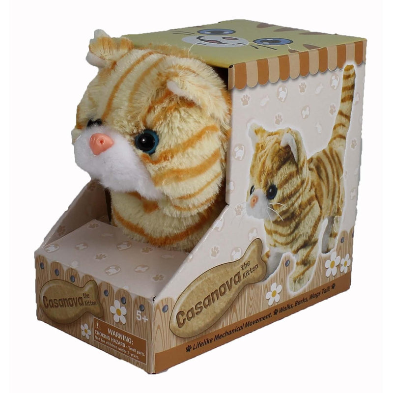 Casanova The Mechanical Kitten Orange Striped