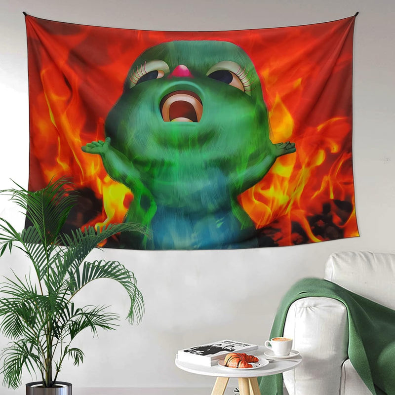 Boutique Funny Meme Tapestry Blanket Decorative Novelty Tapestry Wall Hanging,