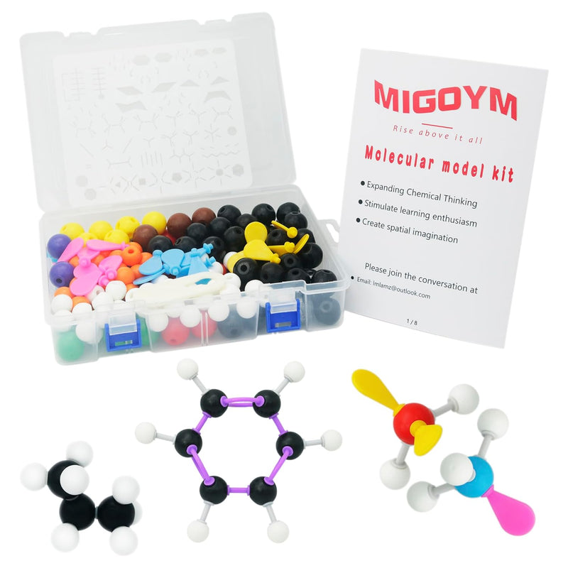 Molecular Model Kit (501 Pcs) Explore The Fascinating World Of Chemistry Pe