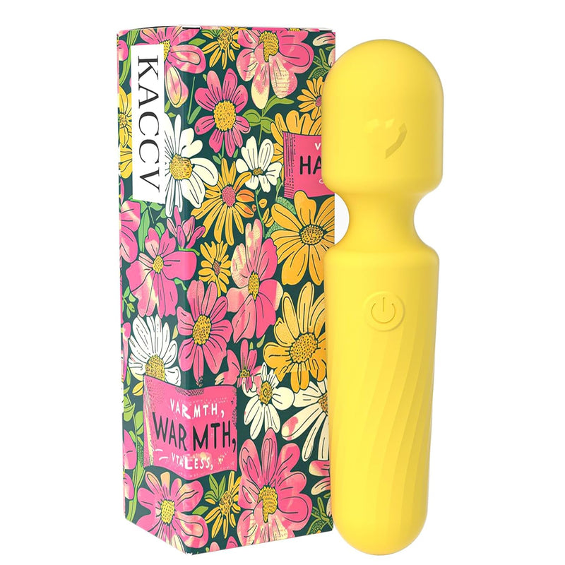 Mini Vibrator Wand, Cordless &amp; Waterproof Massager for Clitoral