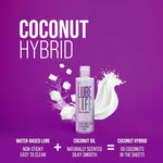 Coconut Hybrid Lubricant, Water-Based &amp; Coconut Oil, 8oz