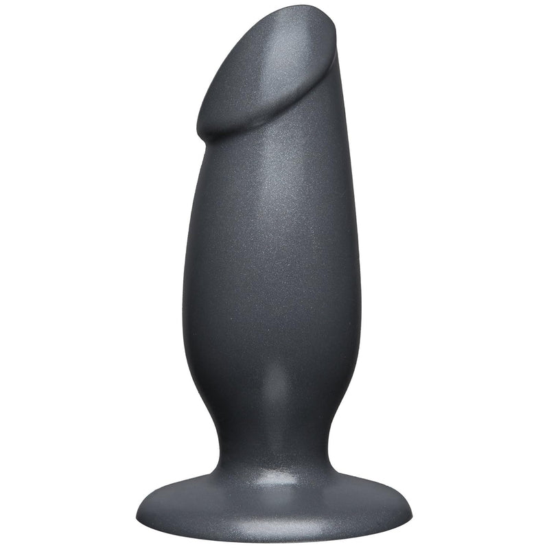 American Bombshell - Fat Man - Dildo Or Butt Plug - Gunmetal Grey