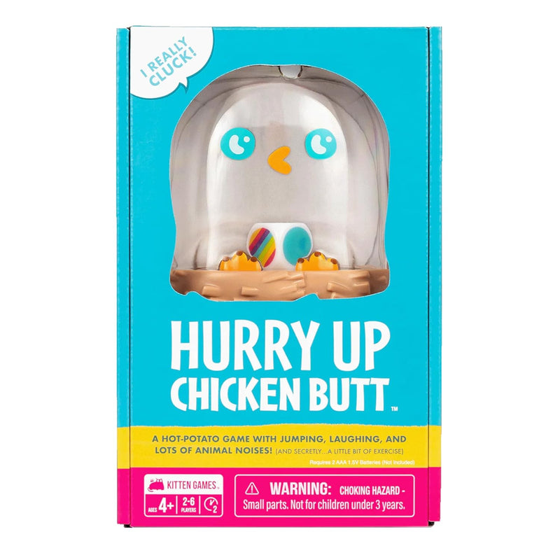 Exploding Kittens Hurry Up Chicken Butt A Hot-Potato Game with Jumping, Lau