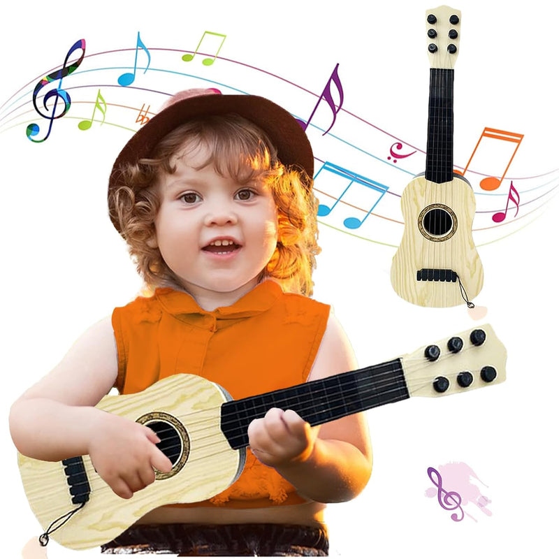 Kids Toy Guitar 6 String,17 Inch Mini Baby Guitar With Pick,Musical Instrum