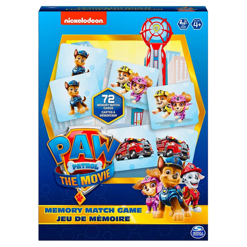 Paw Patrol The Movie Memory Matching Game | for Boys & Girls Age 4 and Abov