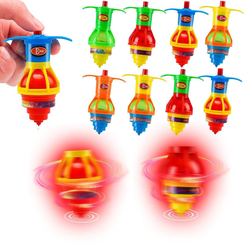 20Pcs Light Up Spinning Tops For Kids, Led Light Up Flashing Spinning Tops?