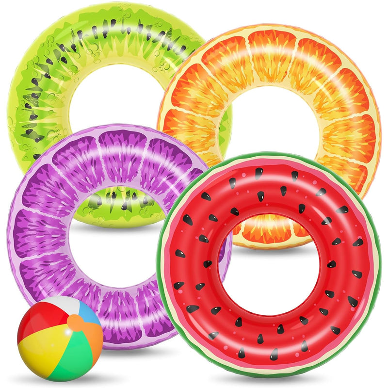 Jasonwell Inflatable Pool Toys Floats for Swimming Pool Party Lake Beach Ki