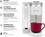 K-Supreme SMART Coffee Maker, MultiStream Technology, Brews 6-12oz Cup Sizes, White