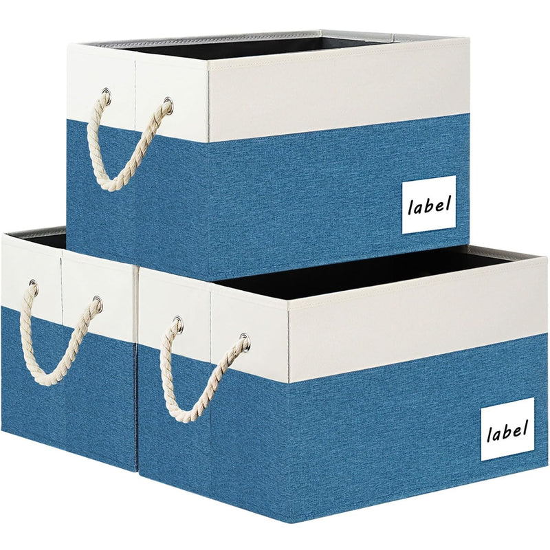 Extra Large Storage Bins, Foldable Storage Baskets For Shelves, Closet Storage B