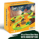Dinosaur Toys For Boys Race Car Track Set | Dinosaurs Stem Vehicle Playsets For Kids Toddler Ages 3 4 5 6 7 8 Year Olds
