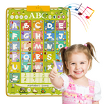 Educational Talking Poster, Electronic Alphabet Poster,Interactive Alphabet Wall Chart, Abc Learning For Toddlers, Toddler Learning Toys For Ages 2-7