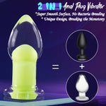 Remote Control Vibrating Anal Plug, 10 Modes Prostate Massager for Men & Women