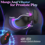 Large Vibrating Prostate Massager with 8 Shock & Vibration Modes – Remote Anal Plug