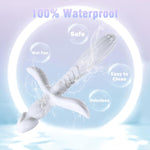 12'' Transparent Double-Ended Dildo – Flexible, Realistic & Versatile for All
