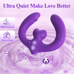 Remote Control Strap-On Dildo – Double-Ended Vibrating Dildo with 7 Modes