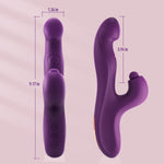 Clitoral Thumping Rabbit Vibrator for Women, G-Spot & Clit Stimulation, 3x5x10 Modes