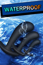 3-Piece Silicone Butt Plug Trainer Set for Beginners & Advanced Users, Prostate Toys