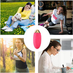 Remote Control Bullet Vibrator – Wearable, Waterproof & Rechargeable with 10 Modes