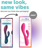 Dual Rabbit Vibrator with 10 Modes, Body-Safe Silicone, Waterproof & USB Rechargeable