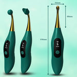 Rechargeable Clitoral & G-Spot Vibrator – 9 Modes, LCD Display, Waterproof Design
