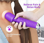 Rechargeable AV Wand Vibrator – Powerful Clitoral & G-Spot Massager, Waterproof