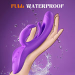 4-in-1 Rabbit Vibrator for Women – G-Spot, Clitoral & Anal Stimulator with App Control