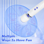 Dual-Sided Wand Massager – 9-Mode Male Vibrator & Couples' Sex Toy