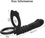 Double Penetration Anal & Penis Vibrator – Prostate Massager & Butt Plug for Couples