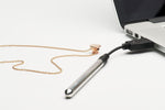 Elegant Vibration Necklace – Discreet Wearable Massager for Luxury Pleasure, Silver