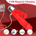 Mini Rabbit Bullet Vibrator – 12 Modes, Rechargeable G-Spot & Clitoral Stimulator