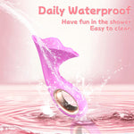 Mini Vibrator Wand for Women – 10 Modes, Powerful & Quiet Clitoral & Nipple Stimulator