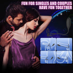 3-in-1 Vibrating Anal Plug & Prostate Massager with Cock Rings – Remote Control