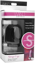 Adjustable Black Strap Cap Harness for Dildos – Secure & Comfortable Fit