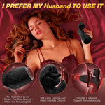 Vibrating Cock Ring with Sleeve, 9-Mode Male Extender & Clitoral Stimulator