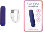 Rechargeable Mini Bullet Vibrator – Waterproof, Body-Safe Silicone, 10 Vibration Modes